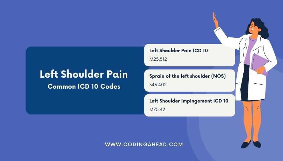 icd 10 code for left shoulder pain