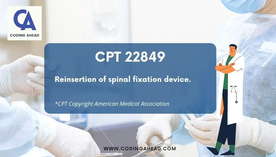 removal of spinal hardware cpt