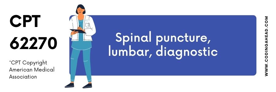 cpt code for lumbar puncture