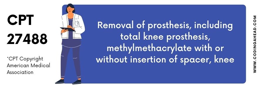 anesthesia for total knee arthroplasty cpt code